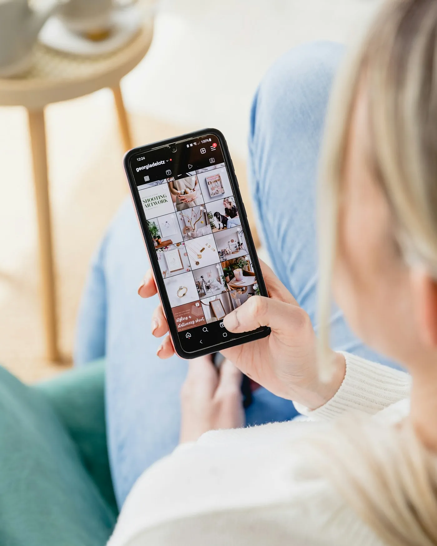 real estate agent phone instagram